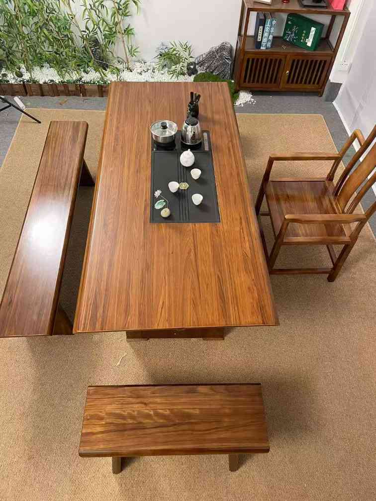 大板茶台湿泡款 尺寸齐全：1.4米、1.6米、1.8米、2米、2.2米、2.4米(图3)